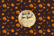 Halloween Witches Ghosts Patterns, a Pattern Graphic by KaramfilaS (Thumbnail 7 of 18)