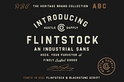 The Heritage Brand Collection, a Serif Font by Hustle Supply Co. (Thumbnail 9 of 14)