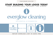 Cleaning Business Logo Kit | Canva, a Branding & Logo Template by BrandhavenStudio (Thumbnail 8 of 8)