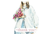 Girls. Watercolor Sketch, a Person Illustration by Budogoshch (Thumbnail 8 of 8)