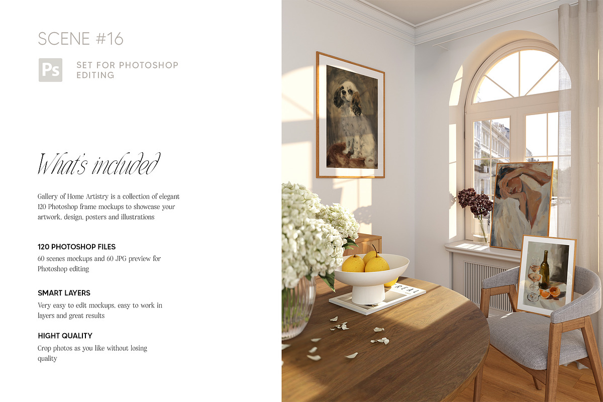 GALLERY ARTISTRY 120 Frames Mockups, a Household Mockup by Muse Mockups (Photo 5 of 27)