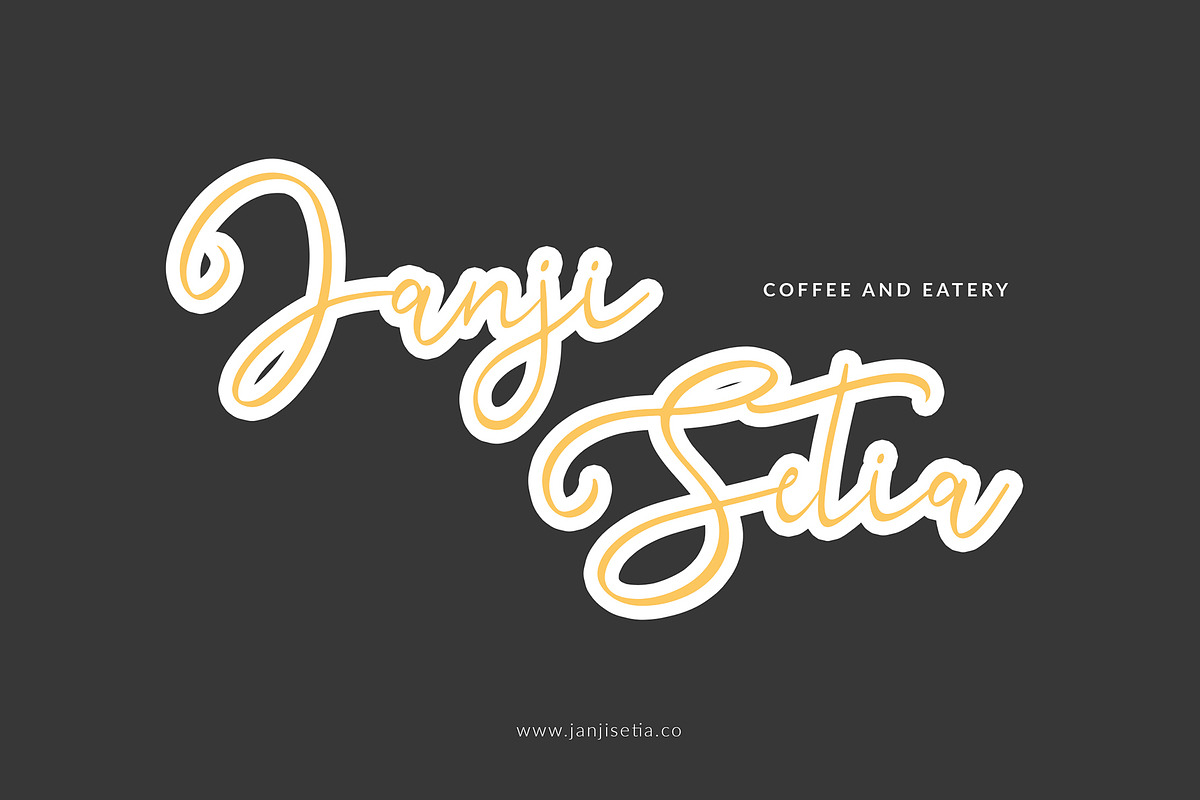 Vilona Calligraphy Script Font, a Script Font by Giant Design (Photo 2 of 10)