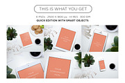 White Devices Mockup, an iPhone Mockup by tomodachi studio (Thumbnail 3 of 5)