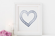 Silver Glitter Heart Clip Art, a Graphic by ConfettiBears (Thumbnail 4 of 5)