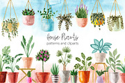 Watercolor House Plant. Urban Jungle, a Decorative Illustration by Slastick (Thumbnail 1 of 5)