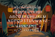 Tiki-Tide - Organic Tropical Font, a Sans Serif Font by HipFonts (Thumbnail 2 of 9)
