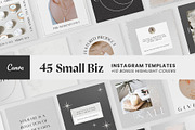 Small Business Instagram Templates, a Social Media Template by Galaxybomb (Thumbnail 1 of 10)