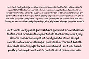Baker's Dozen Font, a Handwritten Font by Miss Tiina (Thumbnail 5 of 5)