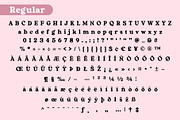 Fox Galloria : 4 Font Styles, a Serif Font by Fox7 By Rattana (Thumbnail 10 of 14)