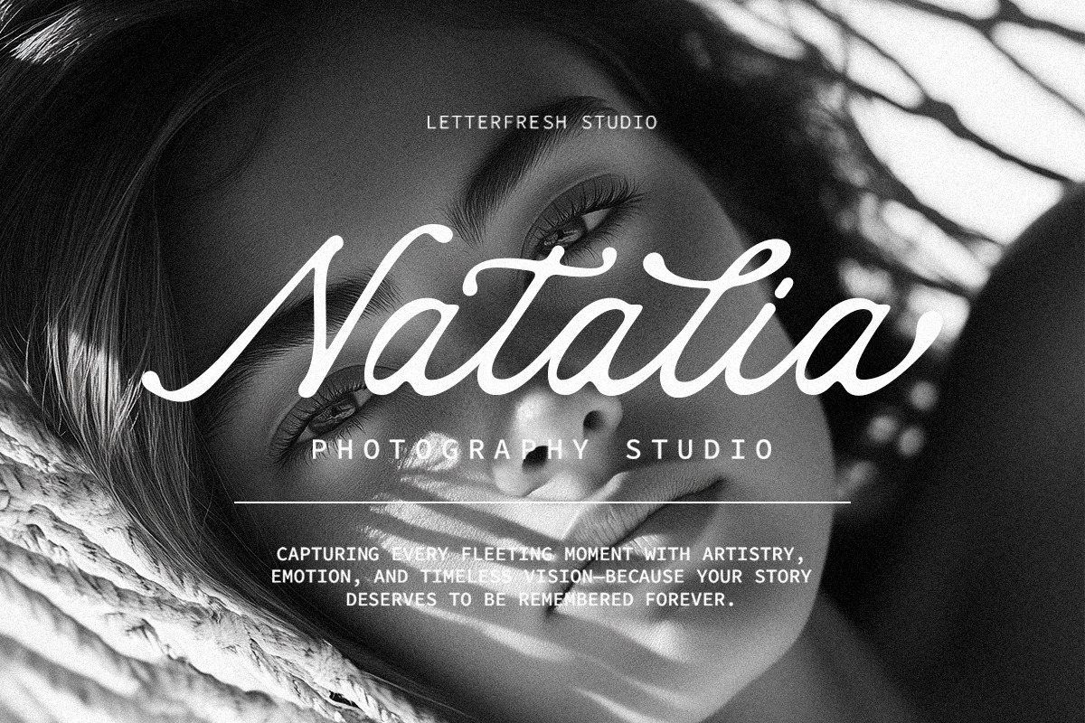 Friday Edition Duo, a Script Font by Letter Fresh (Photo 7 of 10)