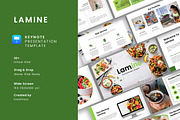 Lamine – Food Keynote Template, a Presentation Template by kreatifreya (Thumbnail 1 of 5)