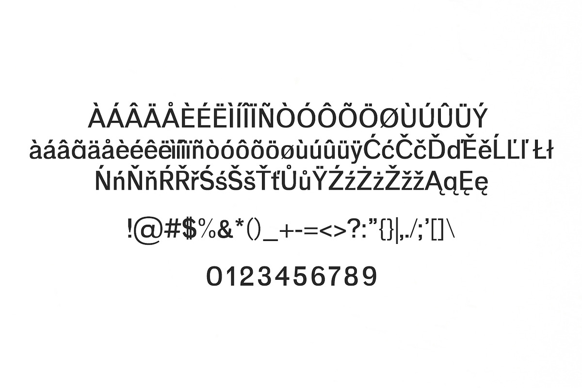 Adley Sans Serif 3 Font Family Pack preview 2