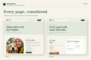 WALKWELL – Dog Walking HTML Template, a HTML Template by Darweish Designs (Thumbnail 6 of 6)