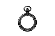 Vintage Pocket Watch SVG Bundle, an Illustration by yasushie (Thumbnail 2 of 31)