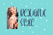 BlueBird Quirky LS, a Script Font by GranzCreative (Thumbnail 3 of 11)