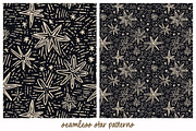 8 Seamless Star Patterns, a Pattern Graphic by DesignRocket (Thumbnail 7 of 9)