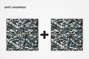 China Pixel Camouflage Patterns, a Pattern Graphic by 3Y_Design (Thumbnail 3 of 5)