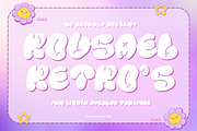 Rousael - Liquid Display Font, a Handwritten Font by Dhabee (Thumbnail 1 of 14)