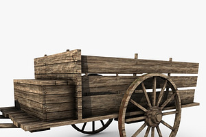 Wooden Cart