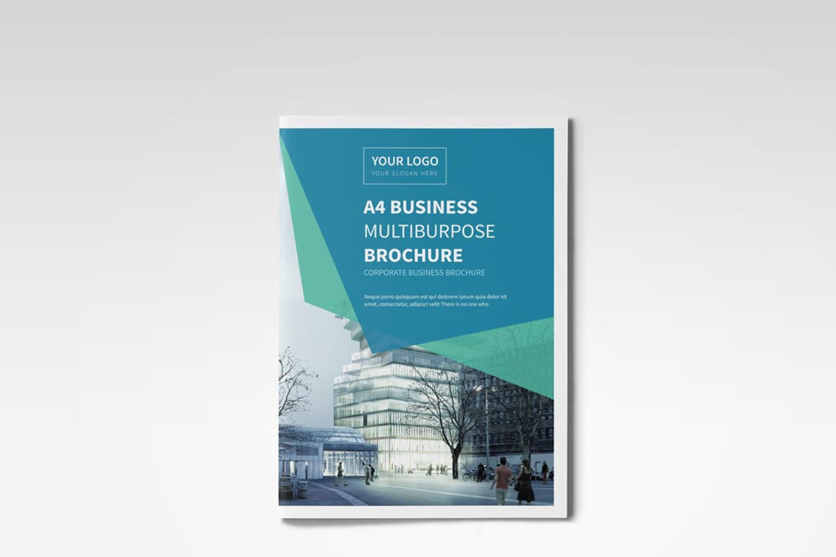A4 Business Multipurpose Brochure, a Brochure Template by New Lines (Photo 1 of 10)