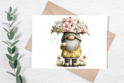 Cute Spring Gnomes Clipart Bundle, an Illustration by Canvas Craft (Thumbnail 5 of 7)
