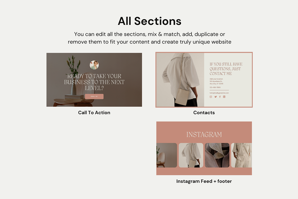 Elegant Coach Canva Website Template, a Websites & App Template by Eden Origin Studio (Photo 9 of 11)