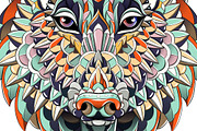 Ethnic Collection: Wolf, an Animal Illustration by ArtoJoy (Thumbnail 5 of 5)