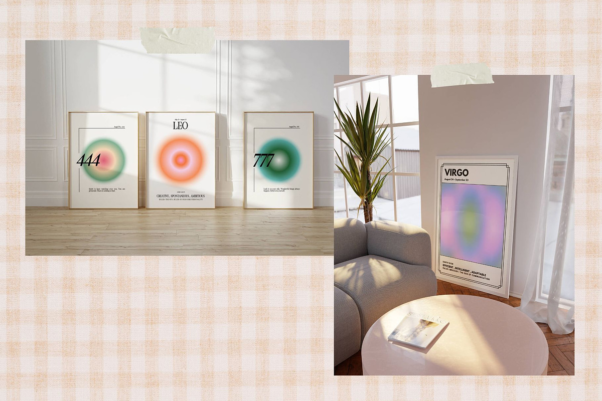 Aura Posters, a Background Graphic by Factoryluv Shop (Photo 4 of 8)