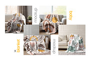 Sherpa Blanket Mockups (x14 PSD), an Apparel Mockup by Mockups Studio (Thumbnail 9 of 9)