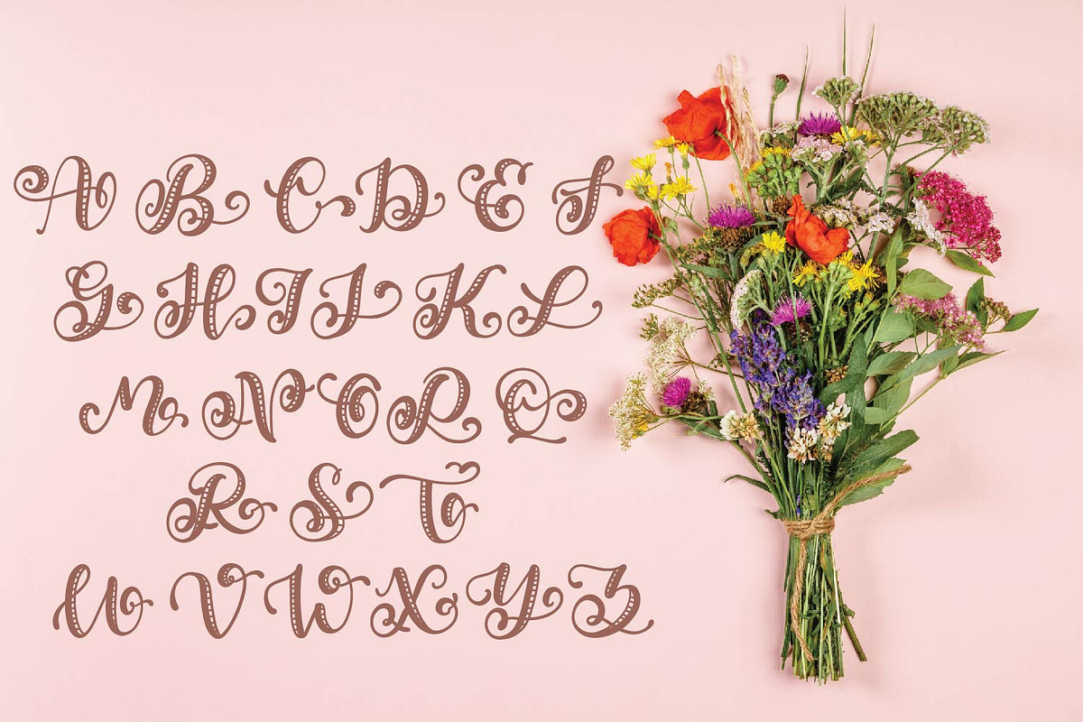 Hand Lettered Monogram preview 7