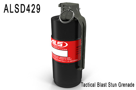 ALSD429 Tactical Blast Stun Grenade, an Object 3D Model by AndrewWhite