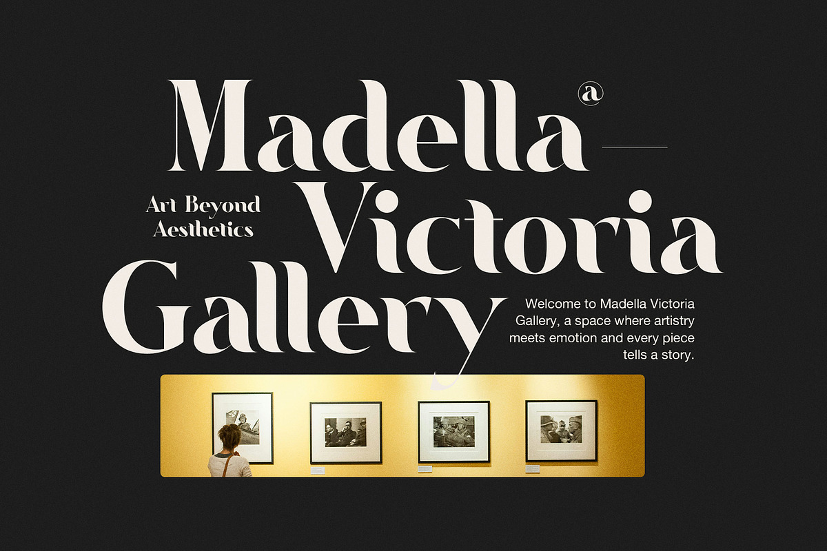 Mogik Elegant Serif Font, a Serif Font by Graphicxell (Photo 2 of 8)