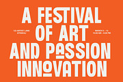 Thronus Sans Display Condendsed, a Sans Serif Font by OV Type (Thumbnail 5 of 12)