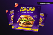 Fast Food Instagram Post Template, a Social Media Template by Yunus Ahmad (Thumbnail 5 of 5)