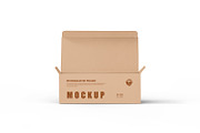Kraft Cardboard Paper Box Mockup, a Packaging Mockup by Ram Studio LLC (Thumbnail 6 of 18)