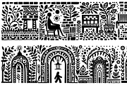 Vintage Gardening Folk Art, a Decorative Illustration by devastd (Thumbnail 18 of 28)