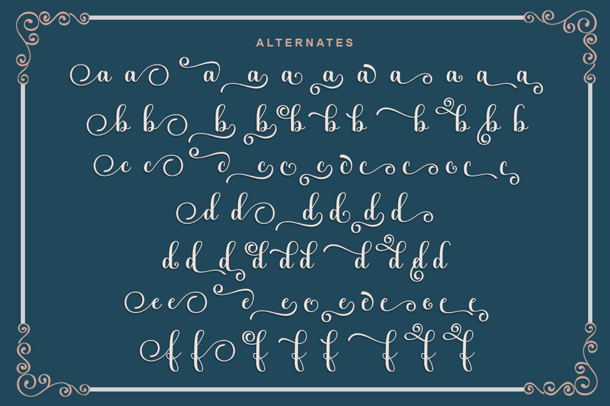 Kimberly Script, a Script Font by Rotterlab Studio (Photo 9 of 14)