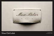 MUSE CLUB II | Woven Garment Label, an Apparel Mockup by Duet Atelier (Thumbnail 6 of 6)