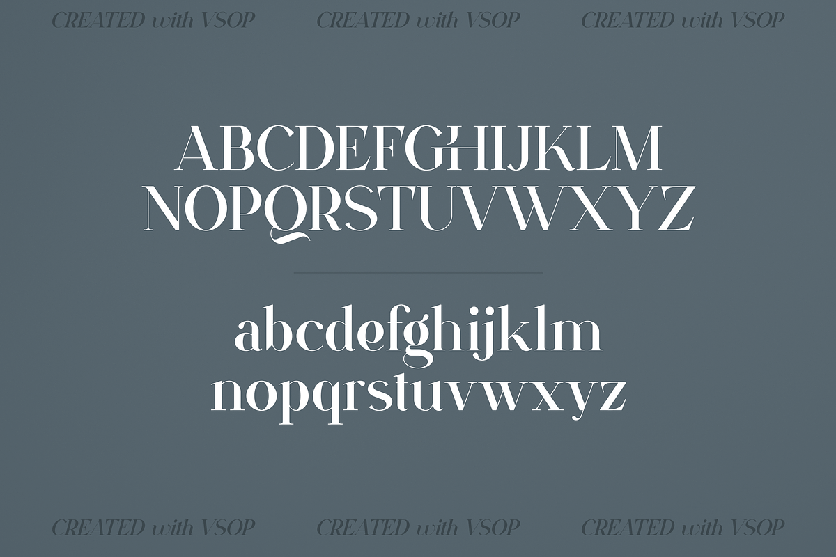 VSOP - elegant serif, 70 fonts, a Serif Font by VP Fonts (Photo 12 of 21)