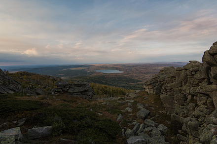 Beauty view in mountains of altai featuring mountain, hiking, and peak, a Nature Photo by Jan Jack Russo Media