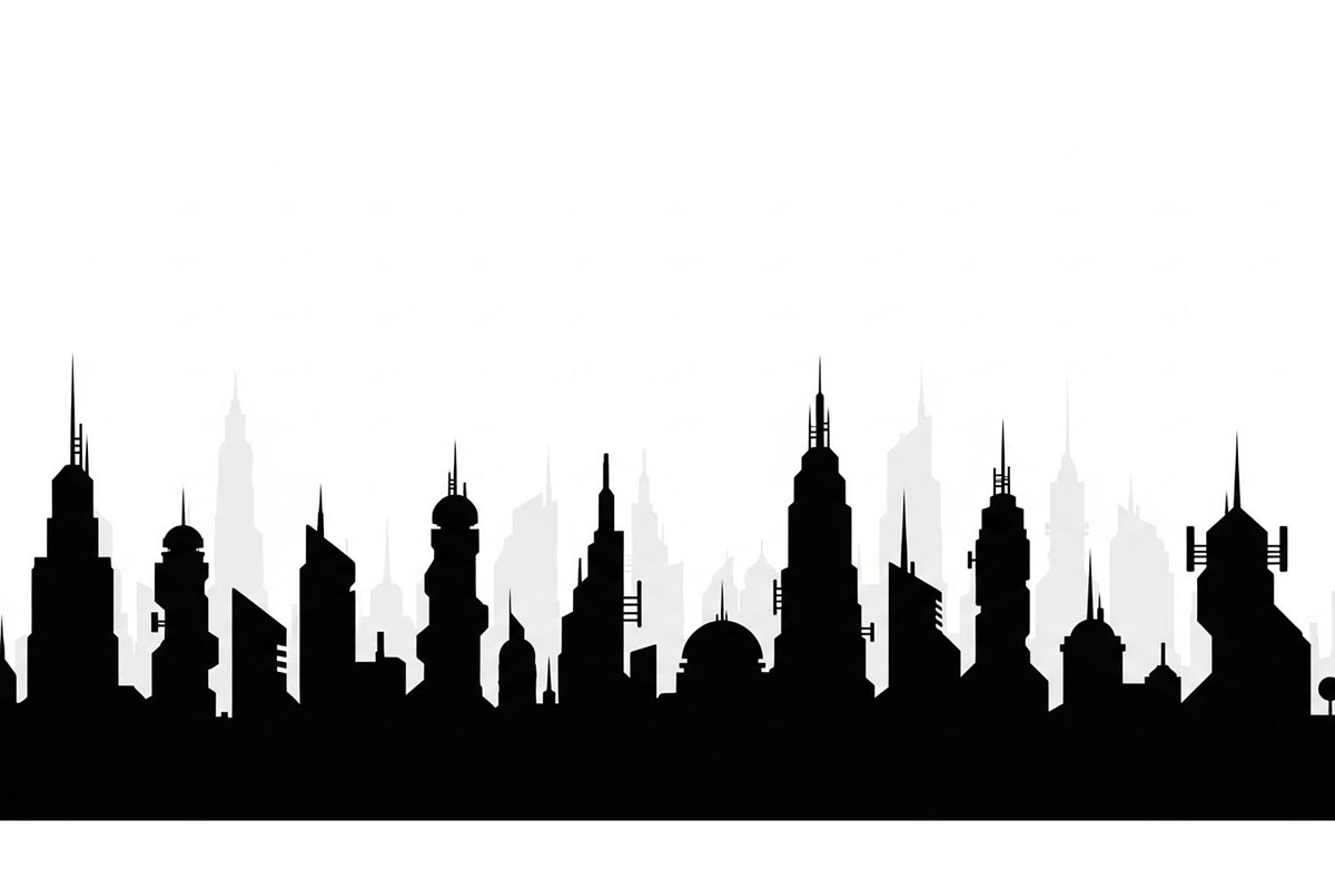 City Skyline Silhouette Bundle, an Illustration by jahid234 (Photo 29 of 41)