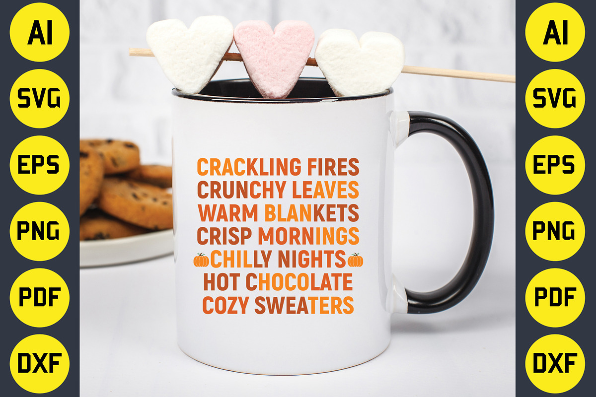Fall SVG T-Shirt Design Bundle, an Object Graphic by CraftArtStudio (Photo 5 of 14)