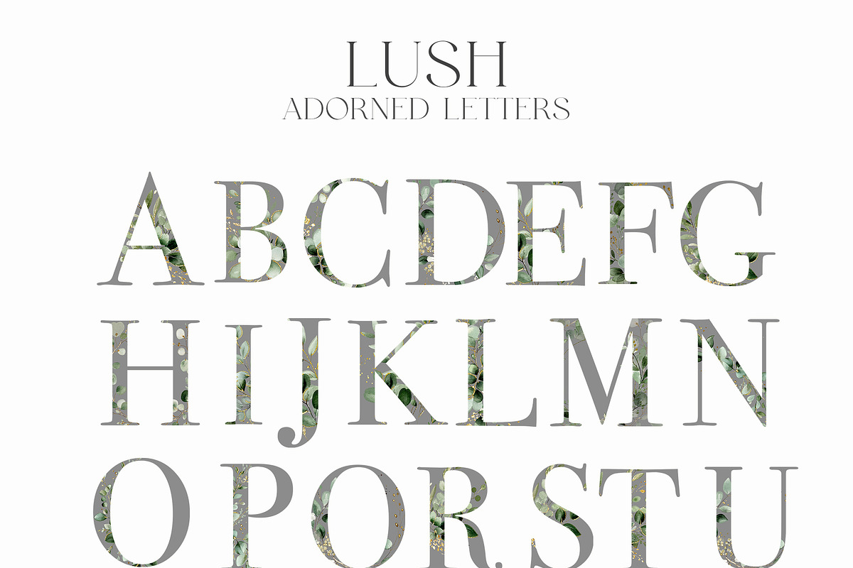 LUSH - Eucalyptus and Gold, a Decorative Illustration by Isabelle Salem (Photo 6 of 7)