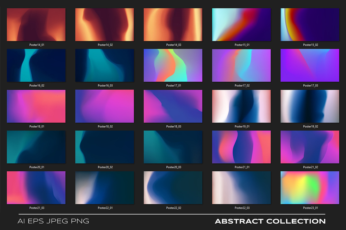 230 Gradients Vector Backgrounds, a Gradient Add-On by RDShop (Photo 7 of 9)