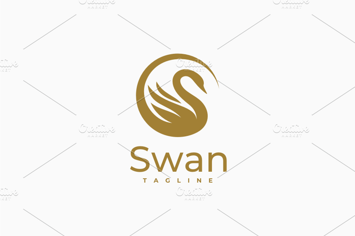 Swan Logo Template, a Branding & Logo Template by johnkent (Photo 1 of 3)