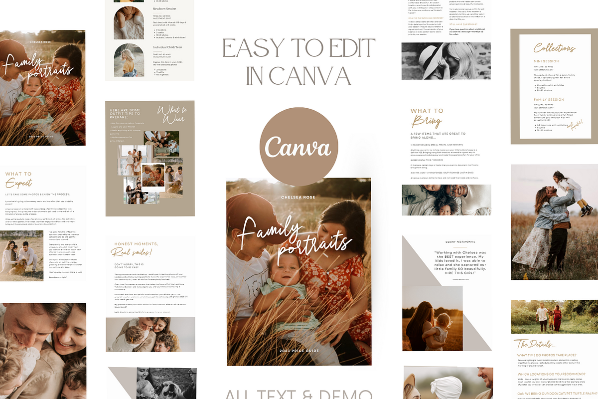 CLASSIC Price Guide Family Photos, a Magazine Template by Signature Edits (Photo 9 of 11)