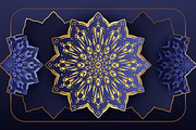 Mandala Oriental Floral art Bundle, a Background Graphic by NJ Himel (Thumbnail 37 of 97)