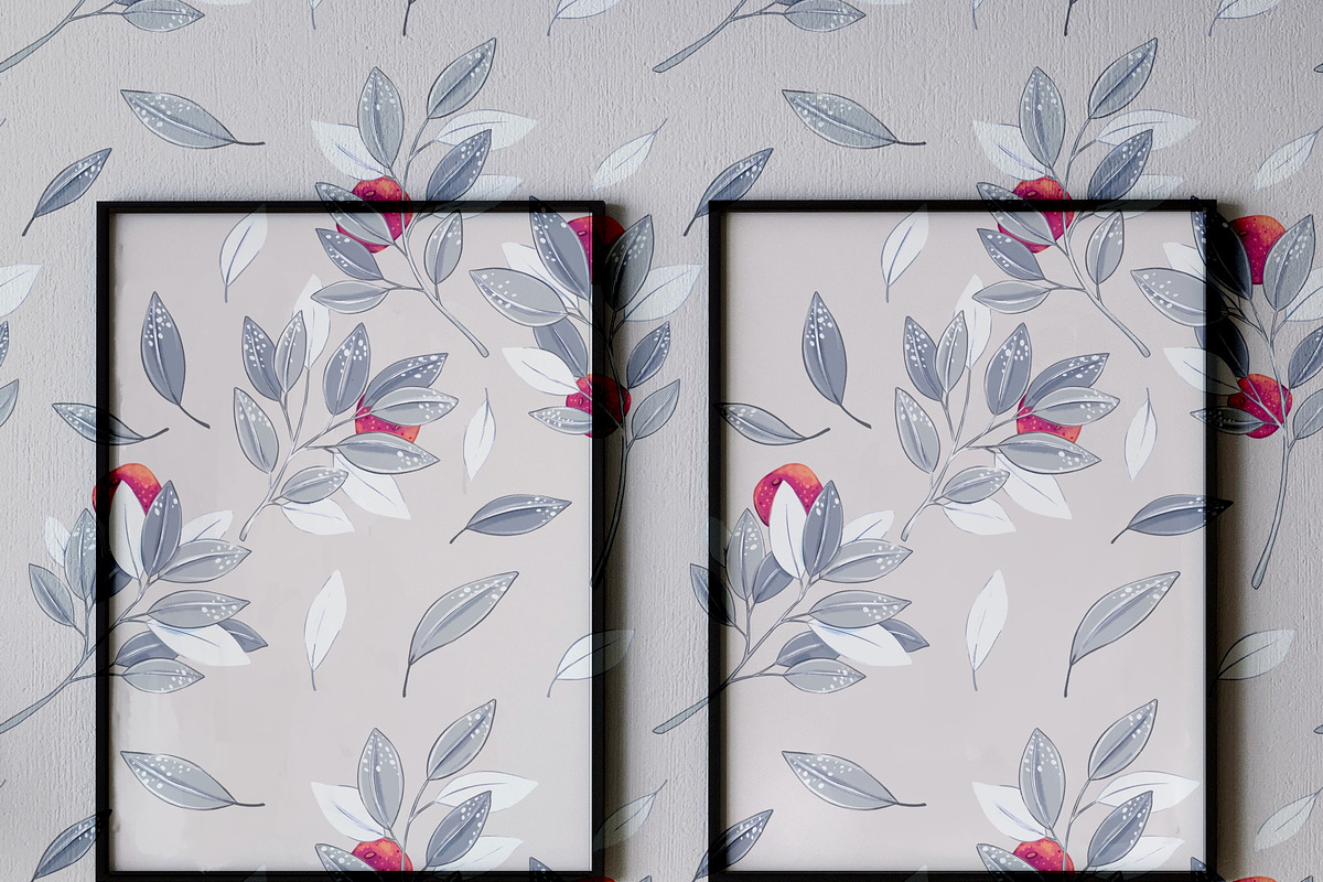 Tangerine Pastel Seamless Patterns, a Pattern Graphic by Marta & Livonka (Photo 8 of 17)