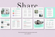Life Coach Instagram Templates Pack, a Social Media Template by Sakura Digitals (Thumbnail 5 of 9)
