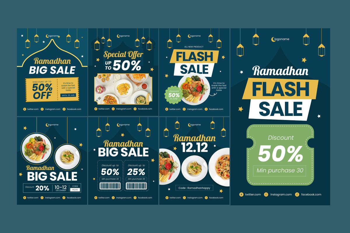 Ramadan Promotion Instagram Carousel, a Social Media Template by twinstd (Photo 4 of 5)